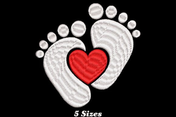 Baby Footprint with Heart Shape Review