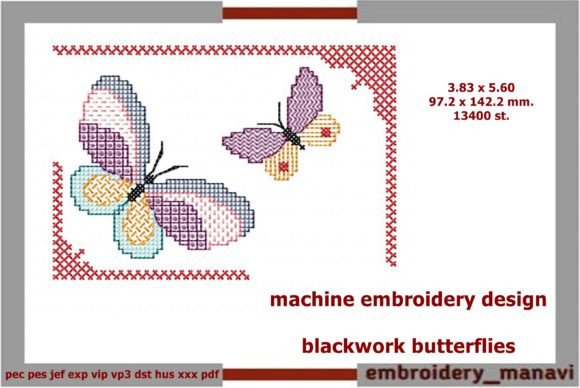 Blackwork Butterflies: A Designer’s Review for Boutique Apparel