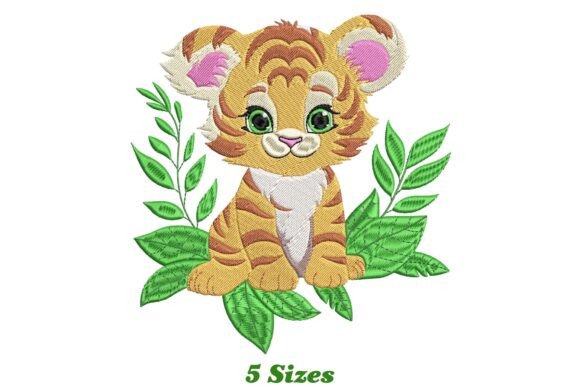 Cute Baby Tiger Embroidery Review