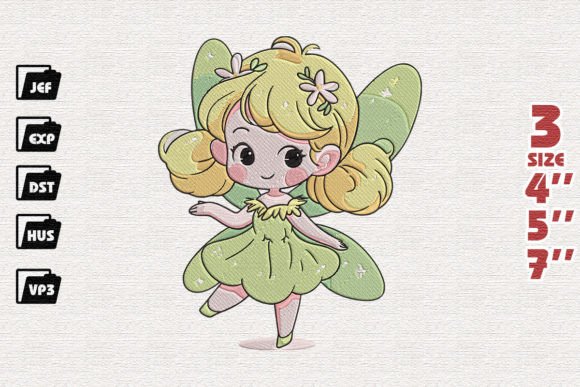 Cute Little Fairy Embroidery Review