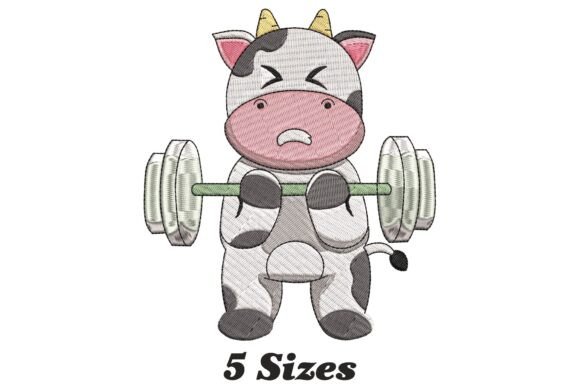 Funny Cow Weightlifting Design Review