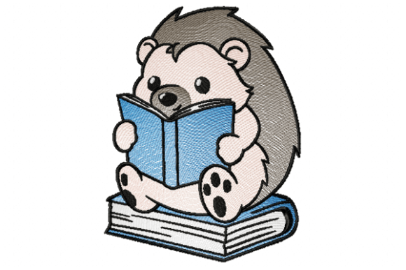 Hedgehog Read Embroidery Review