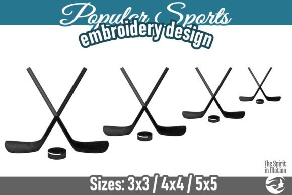 Ice Hockey Logo 3 Embroidery Review