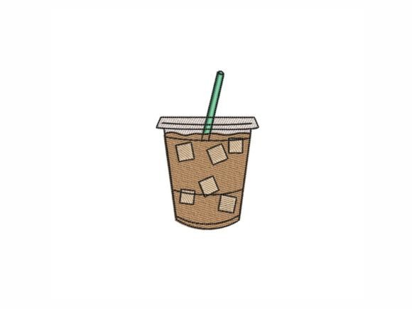Iced Coffee Embroidery Design Review