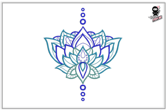 Lotus Flower - Celestial Embroidery Review