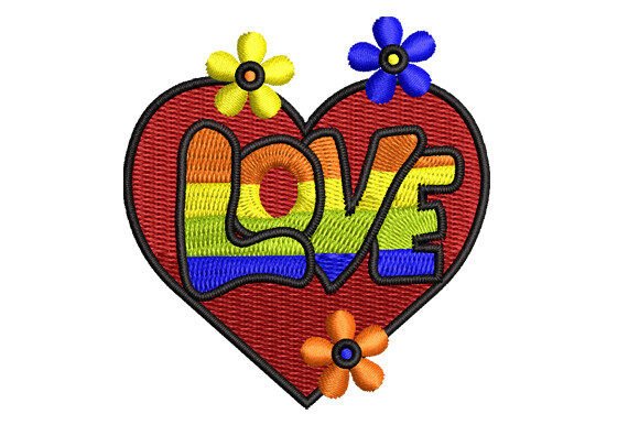 Love with Colorful Heart Review